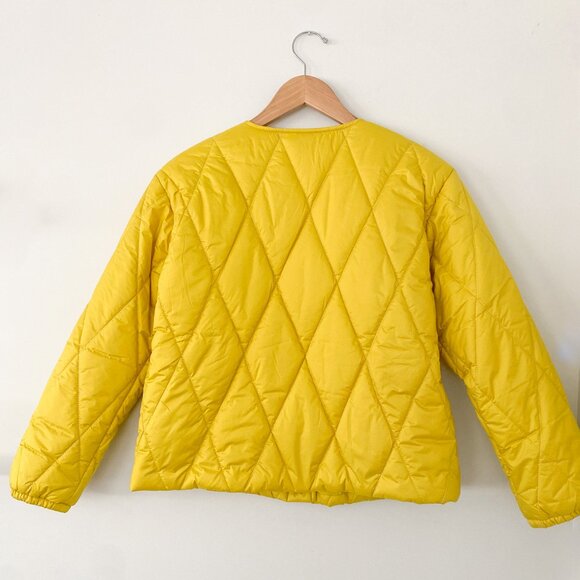 Lilla P Diamond‎ Quilted Jacket – Size M – NWT Yellow Barn Jacket Fall Quilted - Picture 5 of 9